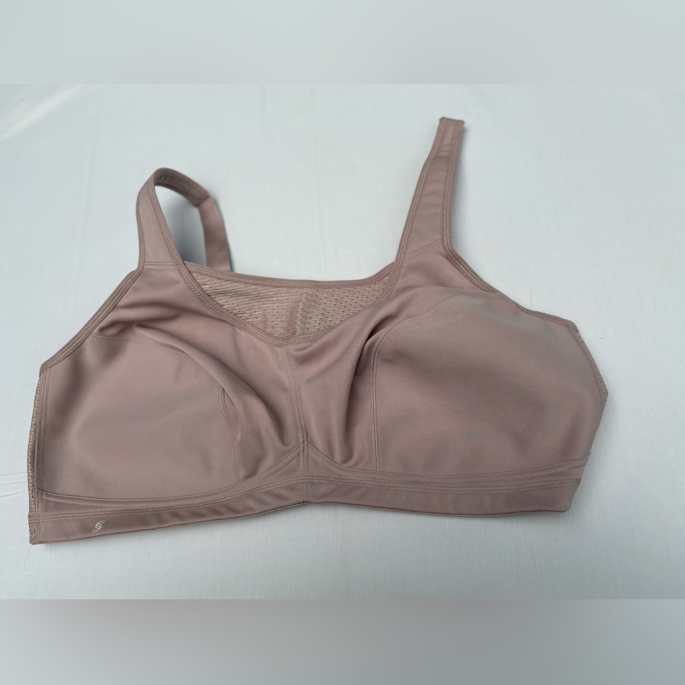 Glamorise Taupe Textured Bra Size 48C